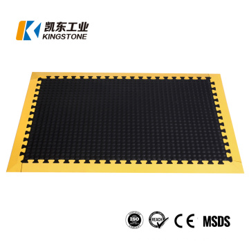 Bubble Top Workstation Interlocking Anti Fatigue Rubber Mats